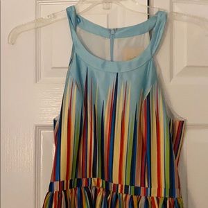 ModCloth “What’s the zeal dress in rainbow”